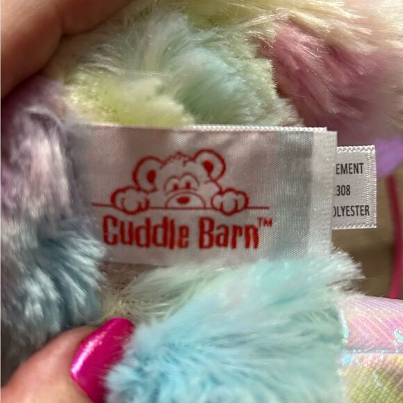 NWOT … CUDDLE BARN “Starlight” Colorful Intetactive Unicorn Plush Toy - Picture 4 of 4